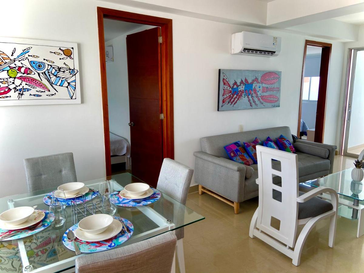 Palmetto Bocagrande Oceanfront Appartement Cartagena Buitenkant foto
