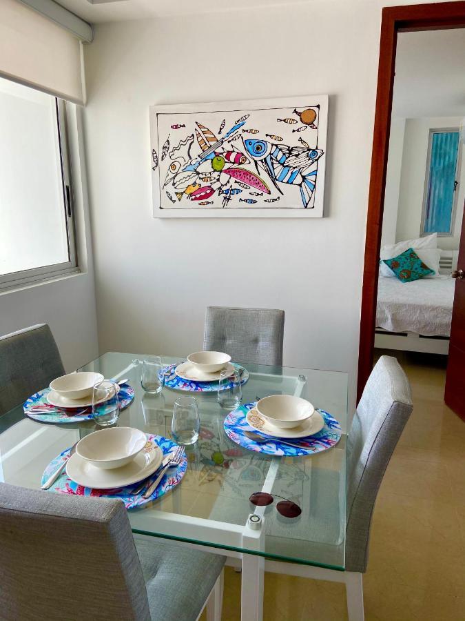 Palmetto Bocagrande Oceanfront Appartement Cartagena Buitenkant foto
