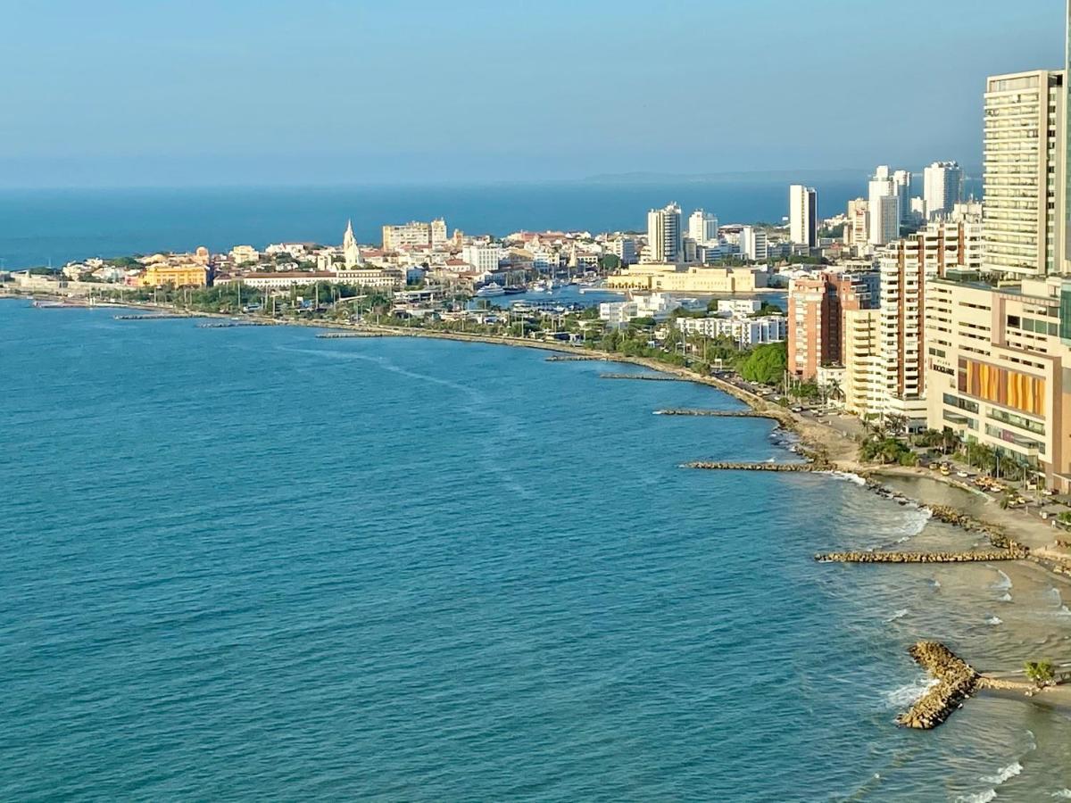Palmetto Bocagrande Oceanfront Appartement Cartagena Buitenkant foto