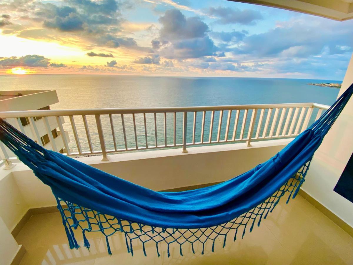 Palmetto Bocagrande Oceanfront Appartement Cartagena Buitenkant foto