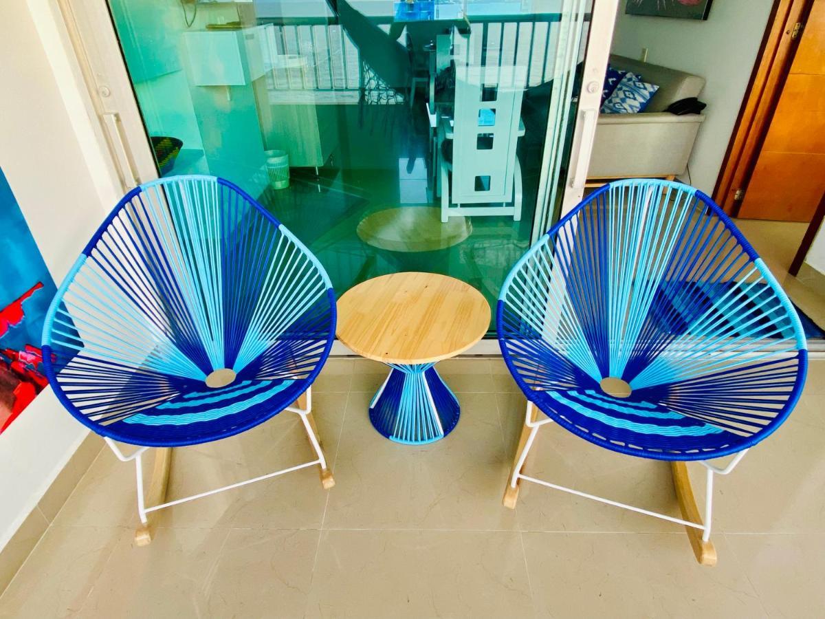 Palmetto Bocagrande Oceanfront Appartement Cartagena Buitenkant foto
