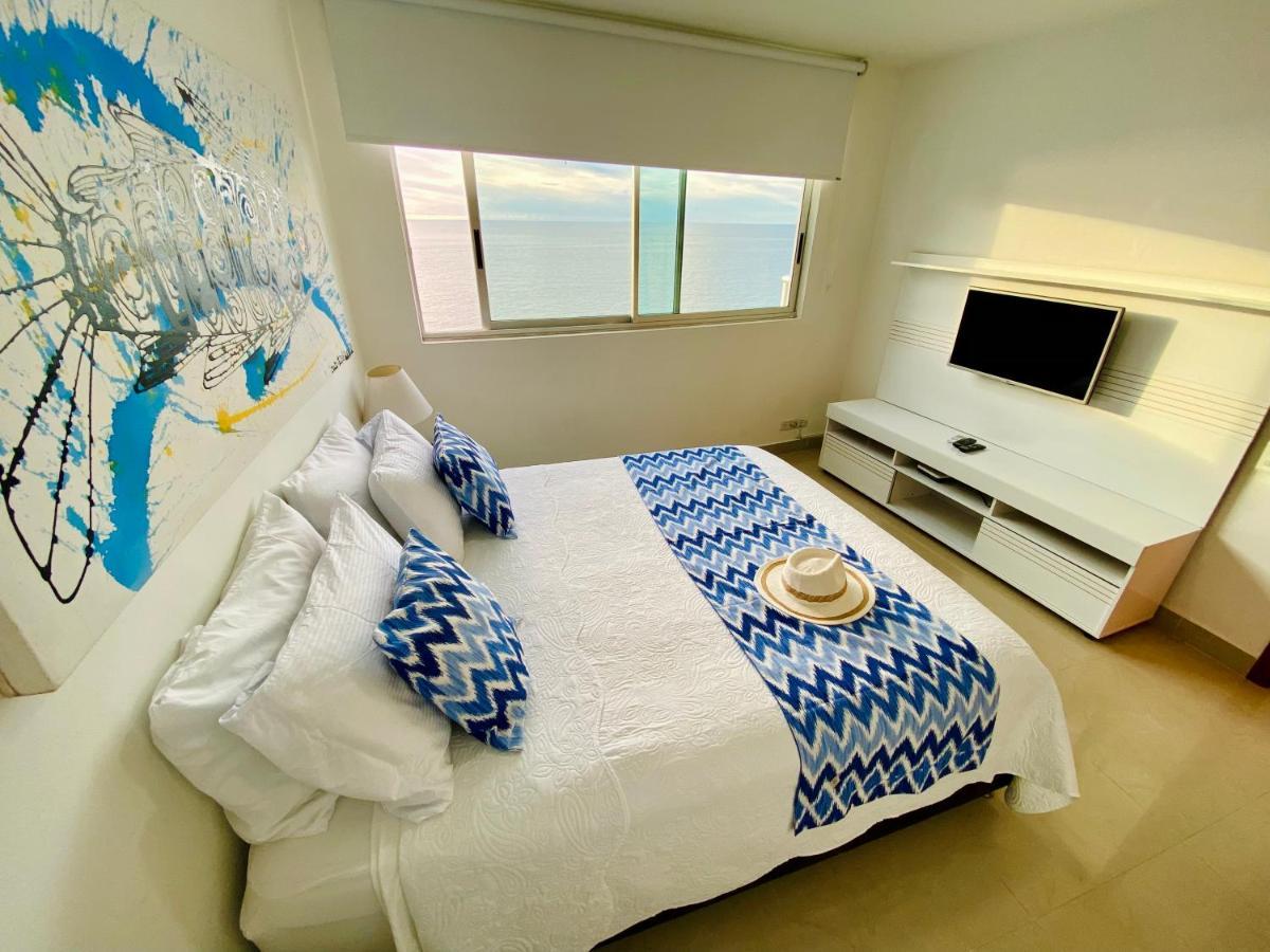 Palmetto Bocagrande Oceanfront Appartement Cartagena Buitenkant foto